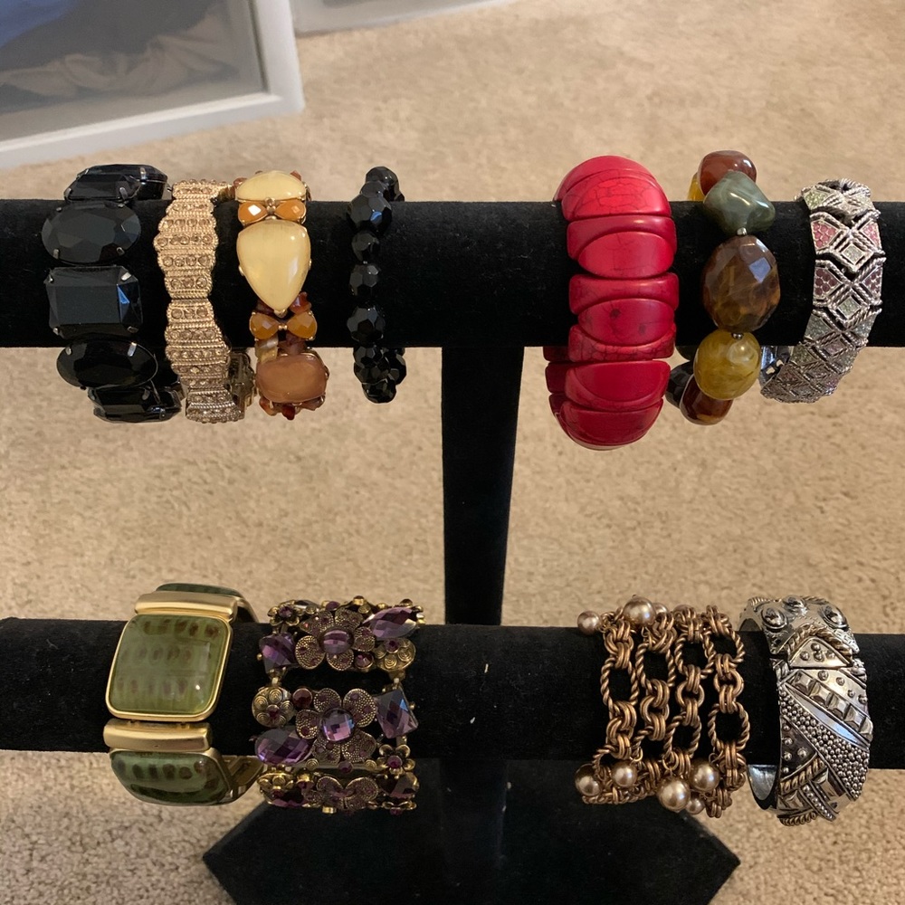 11 Beautiful and Unique bracelets .
